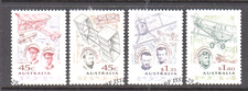 Australia 1994 Aviation Feats Fine used set 4 stamps