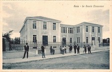 dq210 cartolina sora le scuole elementari provincia di frosinone