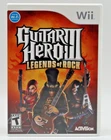 Guitar Hero 3 III Legends Of Rock (Nintendo Wii, 2006) Cleaned & Tested Complete