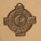 Pope Paul VI Copper With Silver Tone Pendant — photo 1