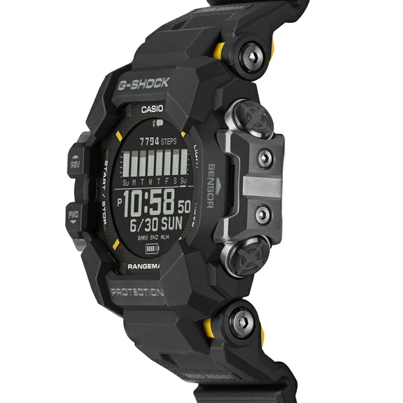 CASIO G-SHOCK MASTER OF G Rangeman GPR-H1000-1JR Black Men's Watch New ...