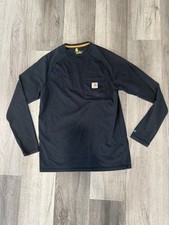 Carhartt Men's Long Sleeve T-Shirt - Black S
