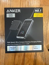 Anker Prime Charging Station 240W 8-in-1 USB C Power Strip 2-AC Ports 5ft Cord