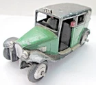 DINKY TOYS : VINTAGE GREEN/BLACK AUSTIN TAXI #254 SCALE 1:42 MECCANO DIECAST CAR