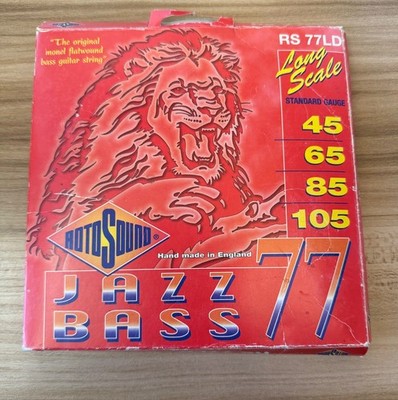 RotoSound Jazz Bass 77 RD77LD Long Scale 45-105 Made in England