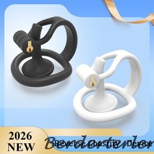 2026 New Reverse-Style Chastity Cage Male Lock Restraint Rings Chastity Devices