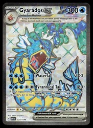 Gyarados ex 225/198 Scarlet & Violet Base Set Ultra Rare Holo