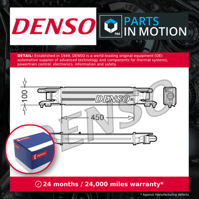 Intercooler DIT20001 Denso 55702004 Genuine Top Quality Guaranteed New