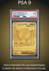 PSA 9 MINT Pokemon Mega Charizard X ex Gold 130/094 Phantasmal Flames English
