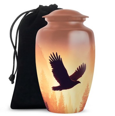 Vintage Eagle Burial Urns for Human Ashes Adult Mother (10 Inch)