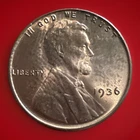 1936-P Lincoln Wheat Cent Red Rd BU Details Fast Shipping 507
