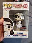 Funko Pop Suzie #881 Stranger Things 2019 Fall Convention Limited Edition Damage