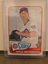 2014 TOPPS HERITAGE KYLE HENDRICKS #H571 ROOKIE RC