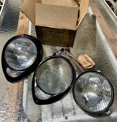   1937,40 Ford Passenger Headlights sealed beam conversion kit N.O.S