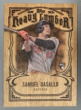2026 Topps Series 1 Samuel Basallo Heavy Lumber SSP Rookie RC #HL-14 Orioles