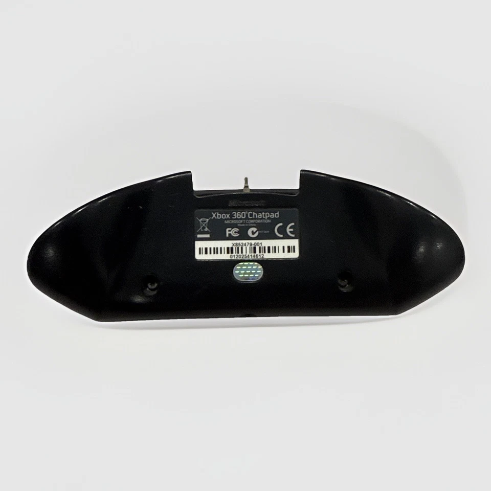 Genuine Official OEM Microsoft  XBOX 360 Chatpad Keyboard Black Color Used - Image 3 of 4