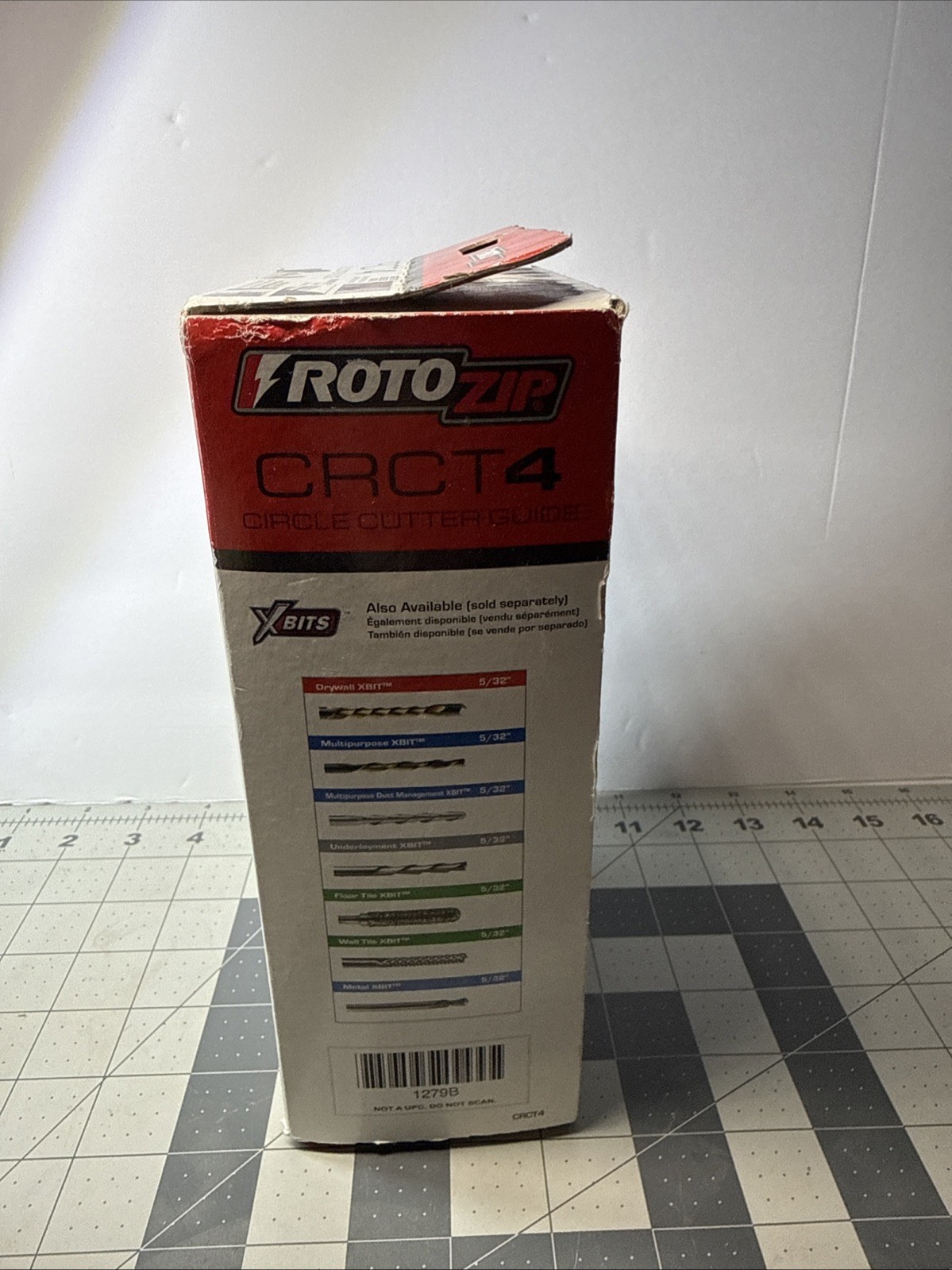 Rotozip 12" Spiral Saw Circle Cutter Guide Rotary Tool Attachment CRCT4 - NEW