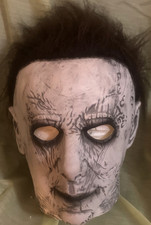 Micheal Myers Latex with Hair Mask Halloween Slasher Costume Cosplay