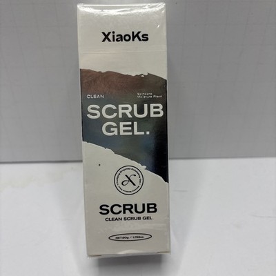 Scrub Gel Soft Exfoliating Face and Body Scrub,Deep Clean Pores, Remove Blackhds