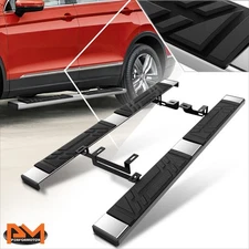 For 18-21 VW Tiguan 6.5" Polished Side Step Pads Nerf Bar Flat Running Boards