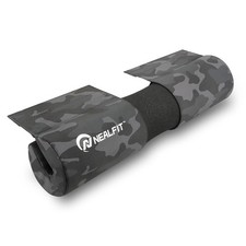 Barbell Squat Pad with Thick Nylon Padding, Hip Thrust Pad for Squats, Lunges...