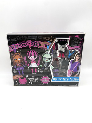 Monster High Monster Maker Machine Clip-On Hanging Doll 2011 Mattel - Open Box