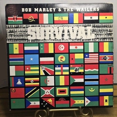 Bob Marley & The Wailers Survival Vinyl LP Record 1979 Island ILPS 9542 VG+...
