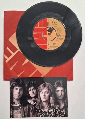 Queen "You're My Best Friend" 1975 EMI Records Original UK 7"Single 45rpm