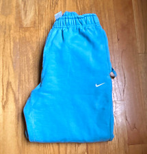 Nike Solo Swoosh Mens Fleece Sweatpants Tapered Drawstring Blue S Dx1364-464 Nike Solo Swoosh Mens Fleece Sweatpants Tapered Drawstring Blue S Dx1364-464