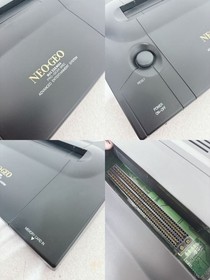 SNK Neo Geo NEO-0 AES Console Complete Set Black Tested Used With Box & Manual