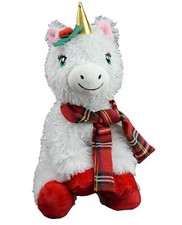 Make Your Own Stuffed Animal Cuddly Soft Joy the Christmas Unicorn Kit 8 inch Ki