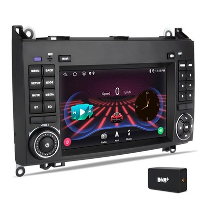 DAB+ CarPlay für Mercedes Sprinter W639 Vito W447 VW Crafter Autoradio Android15