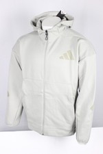 Adidas Men's Z.N.E. Full Zip Hoodie Sweatshirt Team Metal Grey JW4720