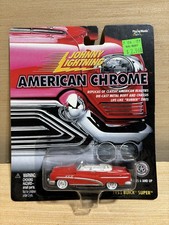Johnny Lightning American Chrome 1953 Buick Super Cabrio 1/64 pressofuso