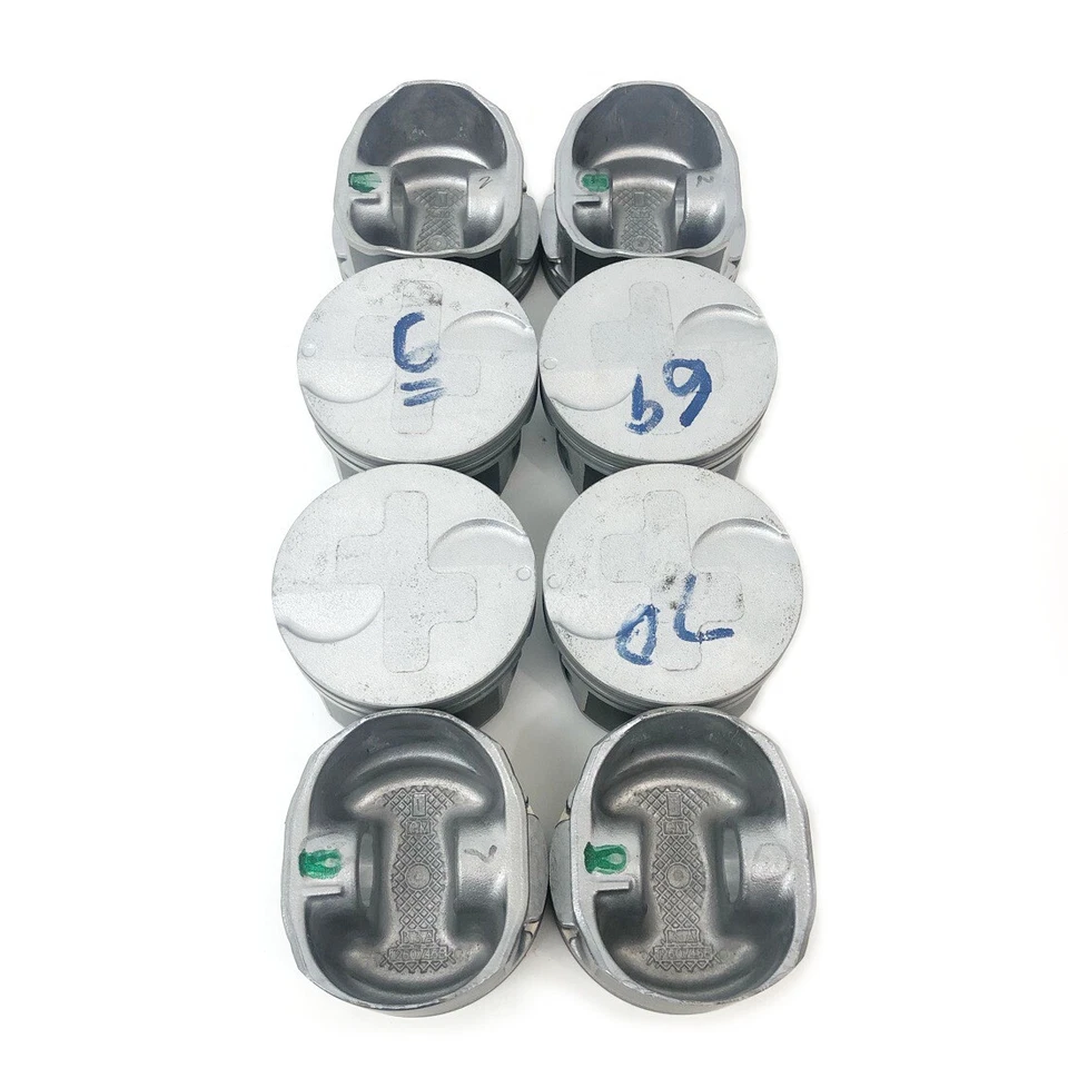 Поршни GM 4,8 л 5,3 л с 2 клапанами рельеф плоский верх стандарт GEN III GEN IV - Изображение 2 из 4