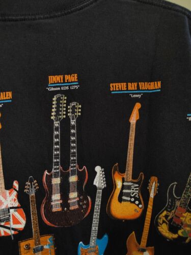 Famous Guitars T-Shirt Herren L Vintage Prince Cobain Halen Hendrix Alstyle Baumwolle - Bild 6 von 12