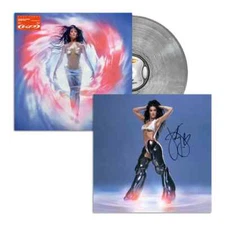 SIGNED SEALED 143 Vinyl Katy Perry Autograph Silver LP Limited Edition New Rare