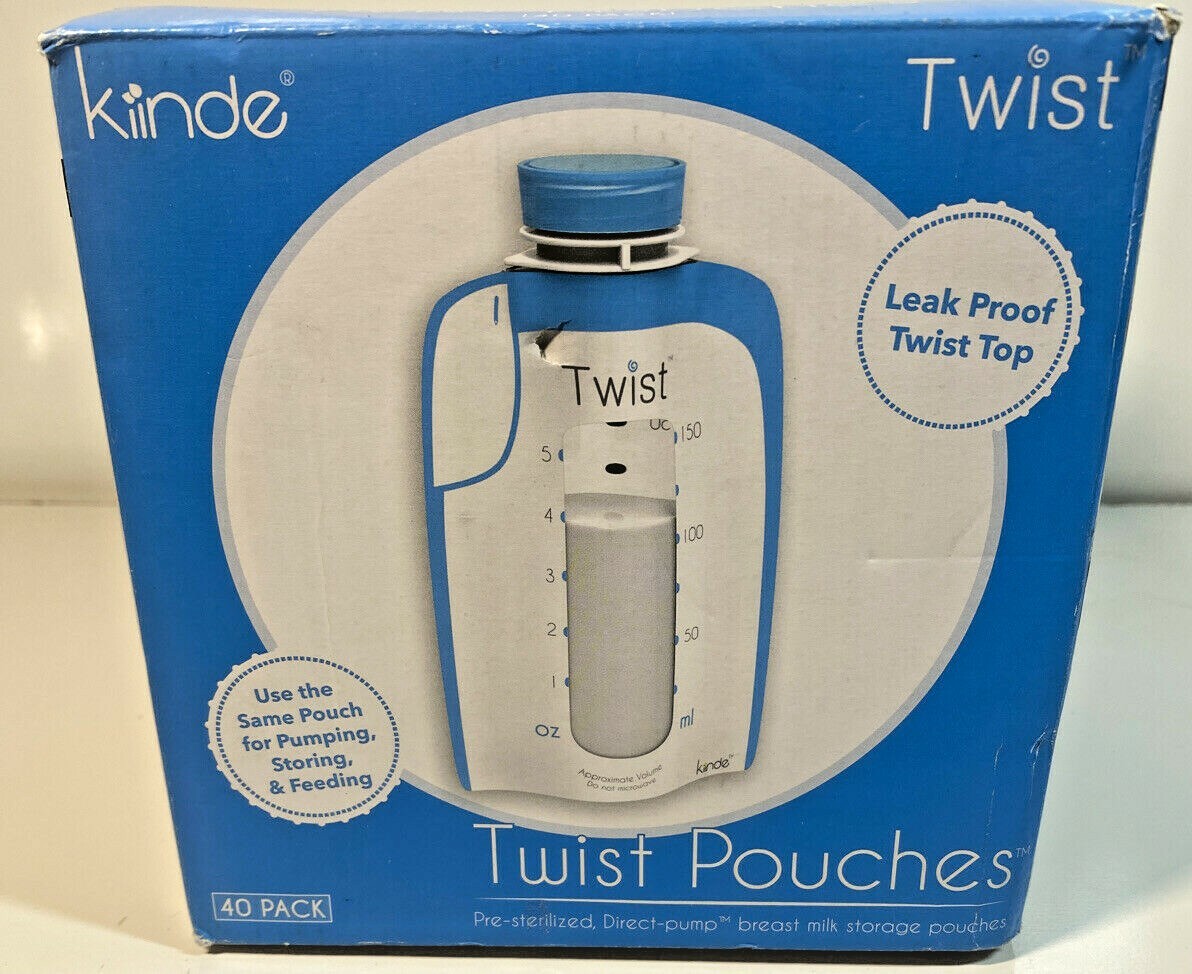 Twist Pouch Breast Milk Storage Bags For Pumping Freezing an