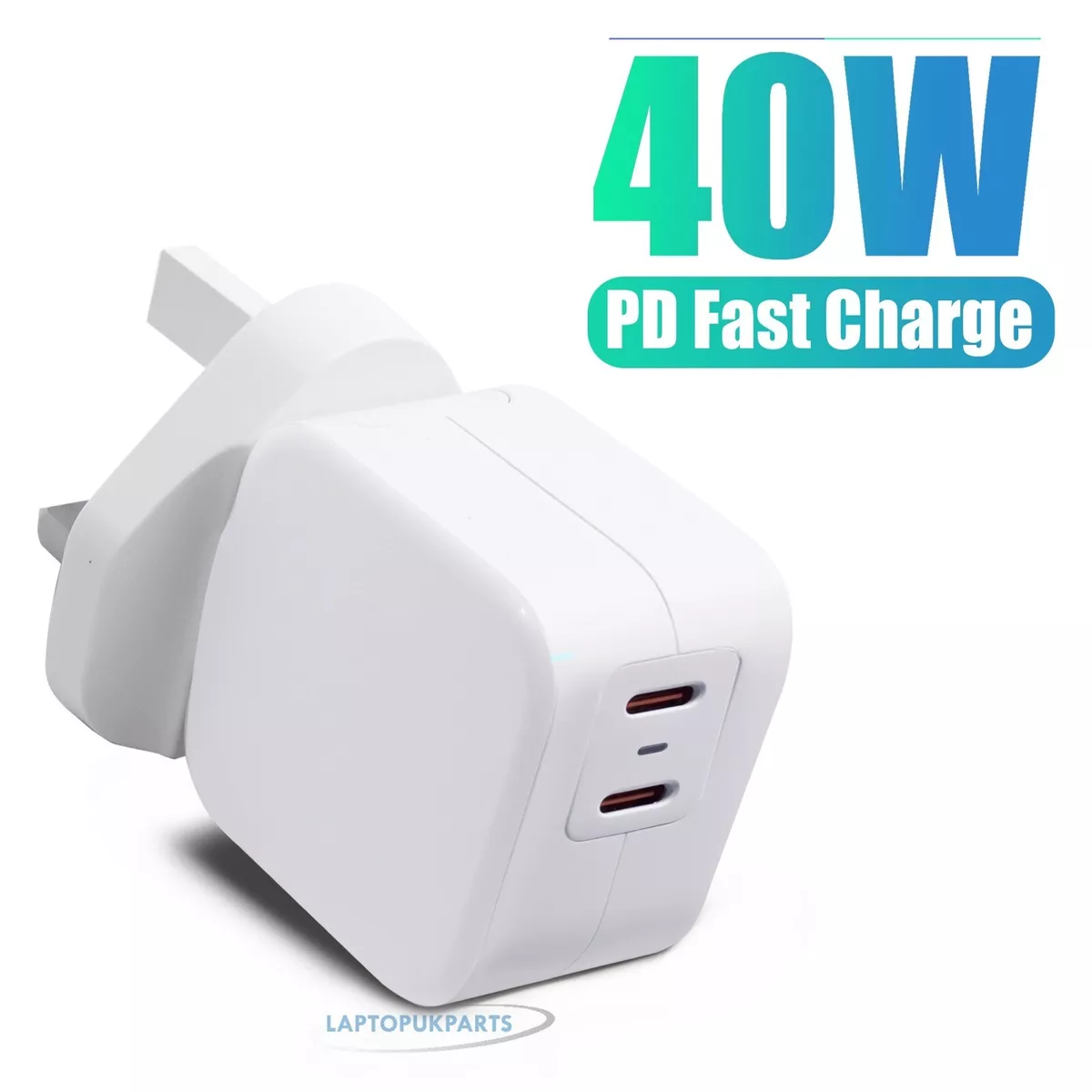Replacement For Infinix 40W USB C Type C Charger Adapter Fast PD Charging