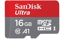 16 GB Mini SD Card SanDisk Micro Adapter Class 10 Ultra Fast High Speed Full HD