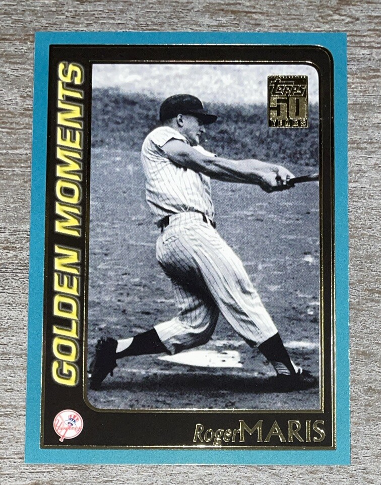 Roger Maris 2000 Topps Golden Moments Yankees #383   *A329*