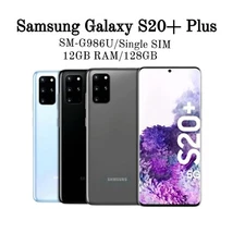 Samsung Galaxy S20+ Plus 5G SM-G986U 128GB AT&T Verizon T-Mobile Fully Unlocked