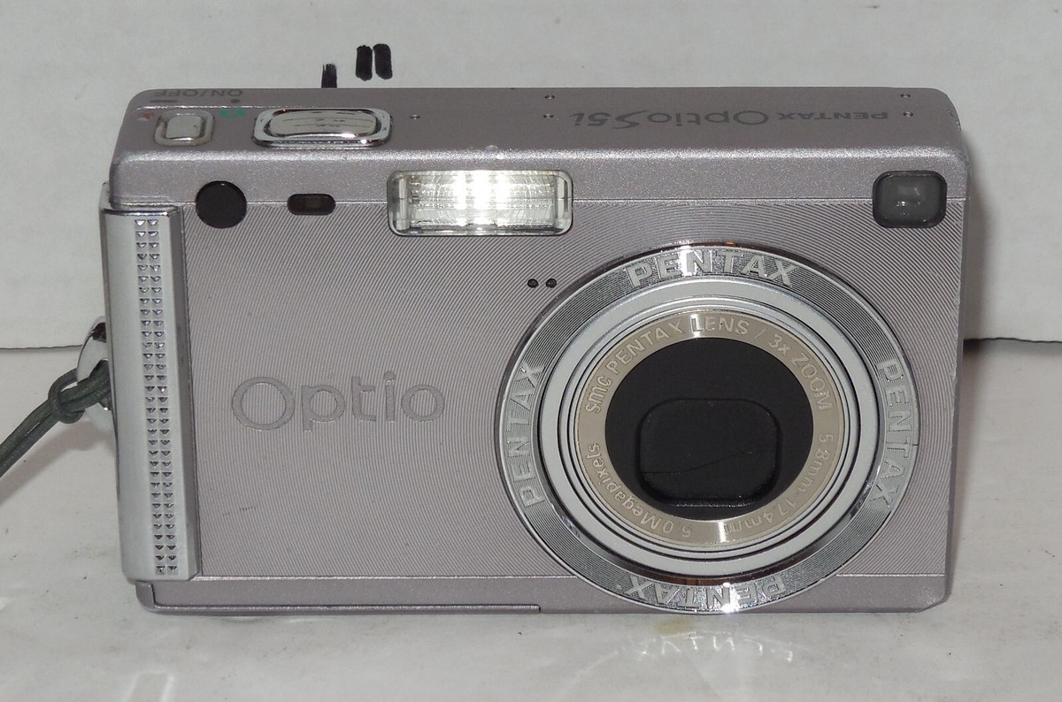 PENTAX Pentax Optio S5i 5.0MP Digital Camera - Silver for PENTAX Pentax Optio S5i 5.0MP Digital Camera - Silver for