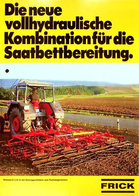 241308) Frick Saatbettkombination Prospekt 01/1975