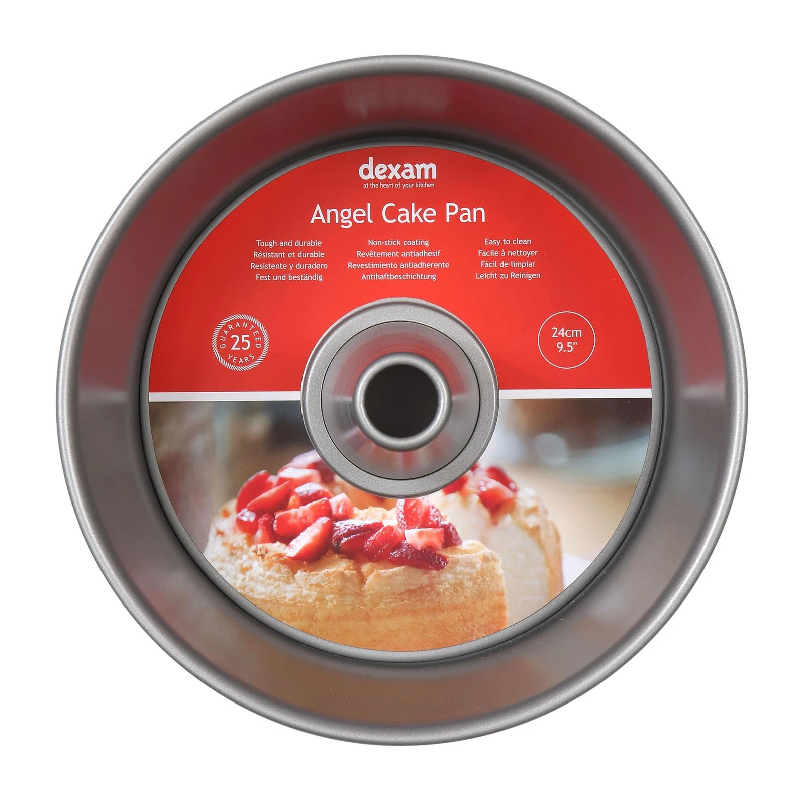 Dexam Non-Stick Angel Cake Pan- Two Piece