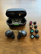 Sony WF-1000XM4 Noise Canceling Wireless Earbud Headphones WF1000XM4 Black