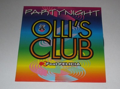 Olli's Clyb feat felicia - party night - cd single 3 titel 1996