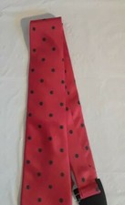 Kings Lynn 100% Silk Red Tie, Made in USA