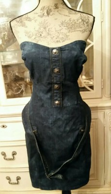 denim dress size 18