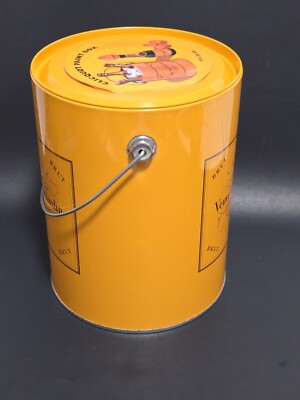 Rare VEUVE CLICQUOT Ponsardin PAINT BOX Metal Cooler Ice Bucket | eBay